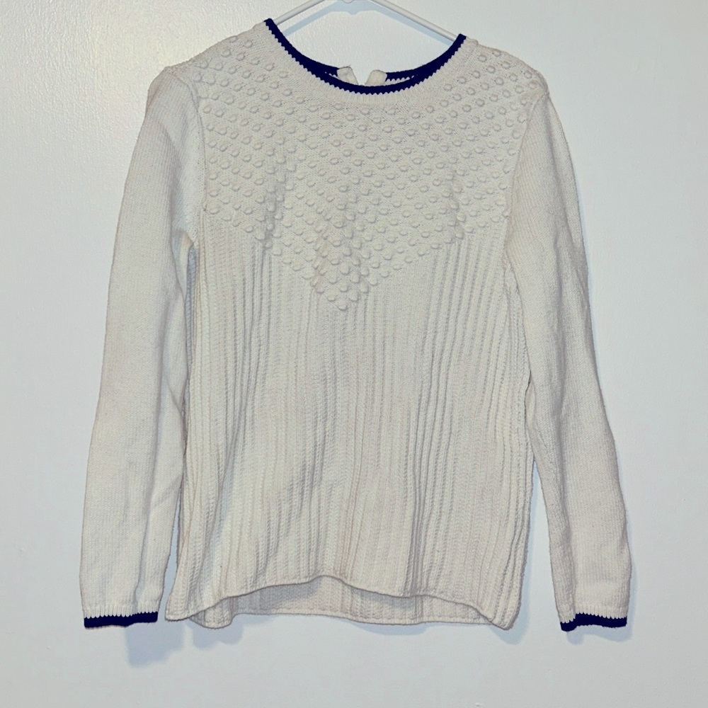 White Talbots Sweater